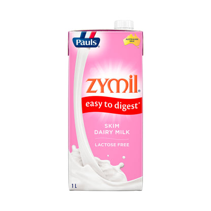 Pauls Zymil Skim Long Life Milk - 1L