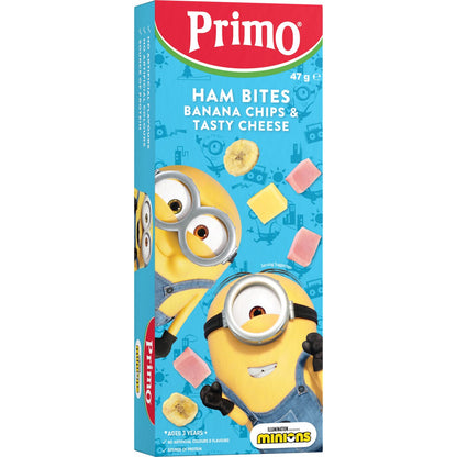 Primo Trios Minions Ham Cheese & Banana Chips 47g