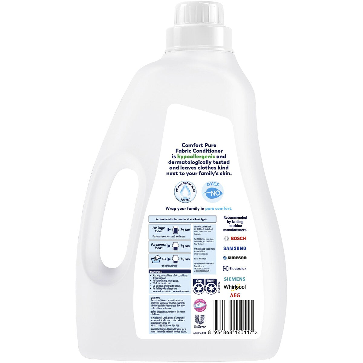 Comfort Fabric Conditioner Pure 2l
