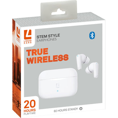 Liquid Ears True Wireless Stem Style Earphones Assorted Each