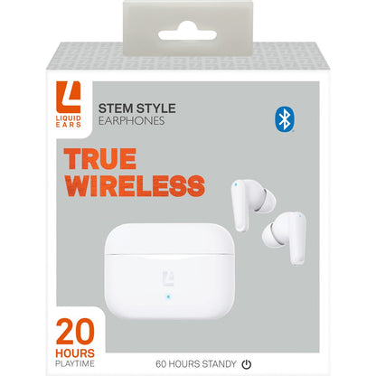 Liquid Ears True Wireless Stem Style Earphones Each