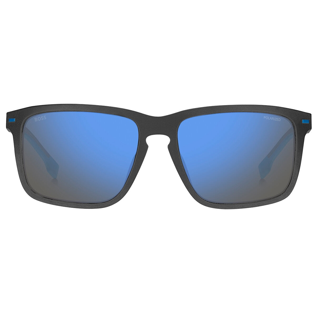 Boss 1542/F/S Polarised Sunglasses Matte Grey Black Eco Polyamide 59mm