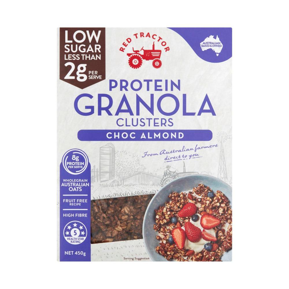Red Tractor Protein Low Sugar Granola Choc Almond - 450g
