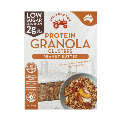 Red Tractor Protein Low Sugar Granola Peanut Butter - 450g