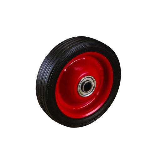 Easyroll 125mm Black Rubber Tyre