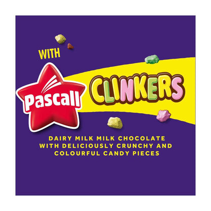 Cadbury Dairy Milk Pascall Clinkers Chocolate Block - 180g