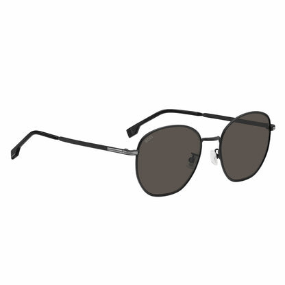 Hugo Boss 1671FSK Polarised Men's Sunglasses Grey Matte Black