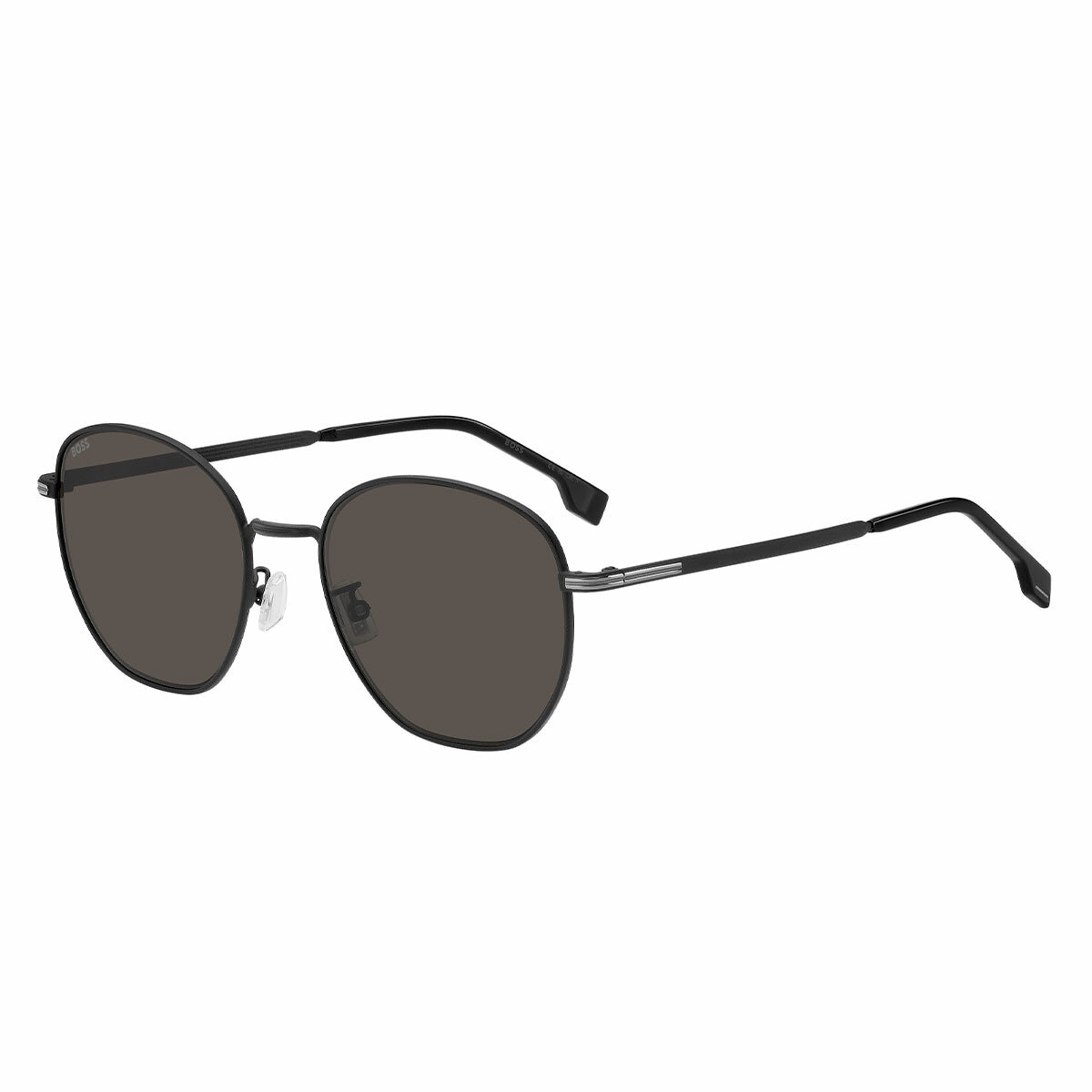 Hugo Boss 1671FSK Polarised Men's Sunglasses Grey Matte Black