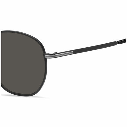 Hugo Boss 1671FSK Polarised Men's Sunglasses Grey Matte Black
