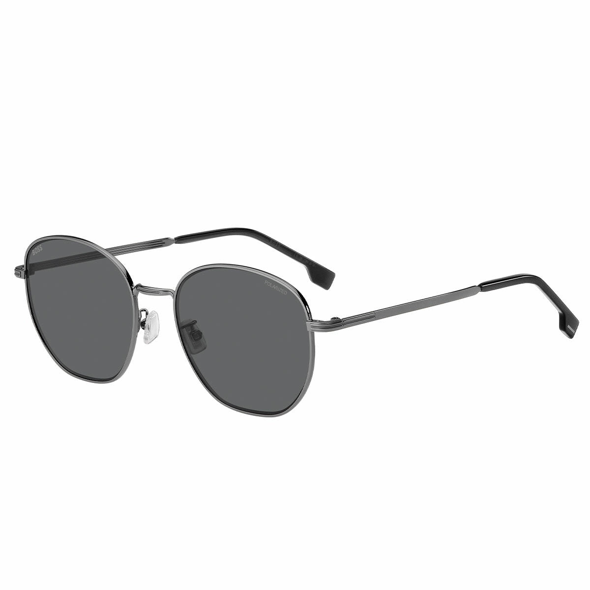 Hugo Boss Men's Sunglasses 1671FSK KJ1 Dark Ruthen Grey