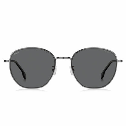 Hugo Boss Men's Sunglasses 1671FSK KJ1 Dark Ruthen Grey