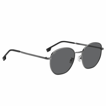 Hugo Boss Men's Sunglasses 1671FSK KJ1 Dark Ruthen Grey