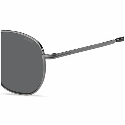 Hugo Boss Men's Sunglasses 1671FSK KJ1 Dark Ruthen Grey
