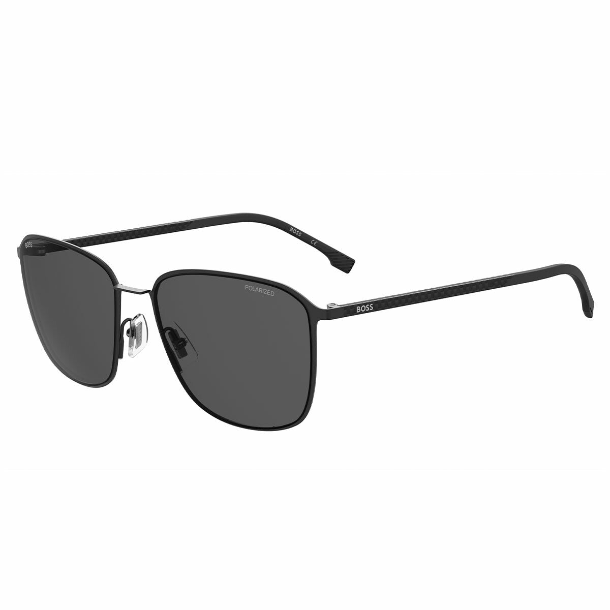 Boss 1691FSK 003 Men's Polarised Sunglasses Matte Black 59mm