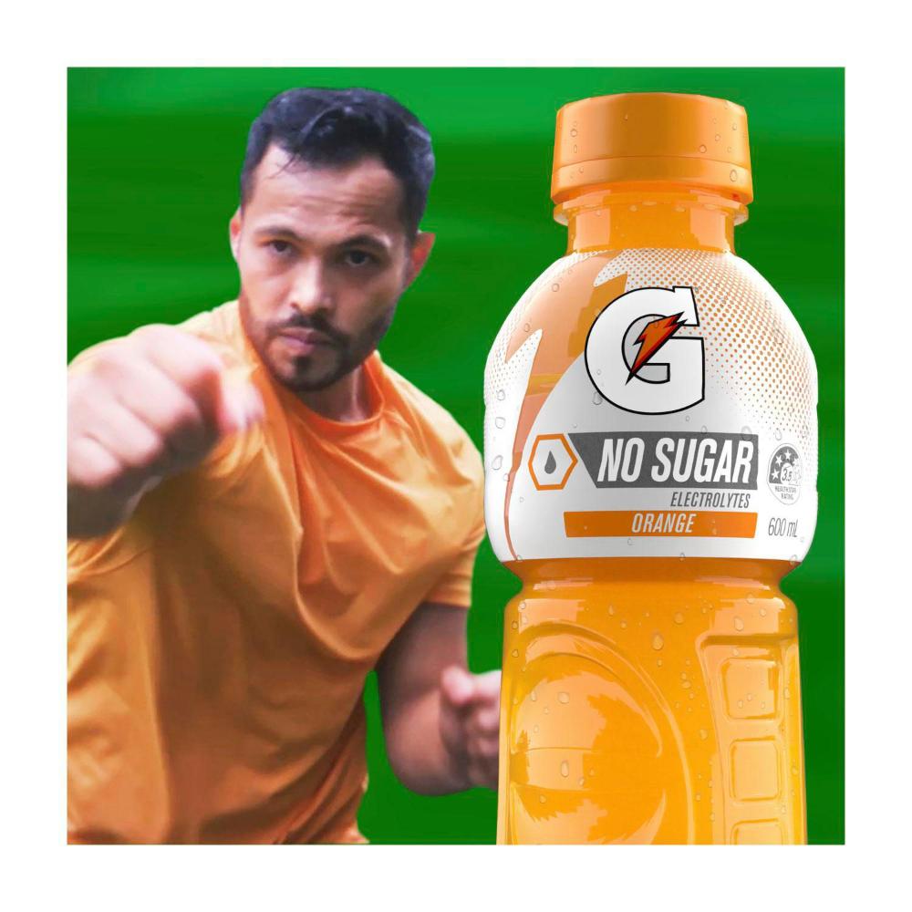 Gatorade No Sugar Orange - 600mL