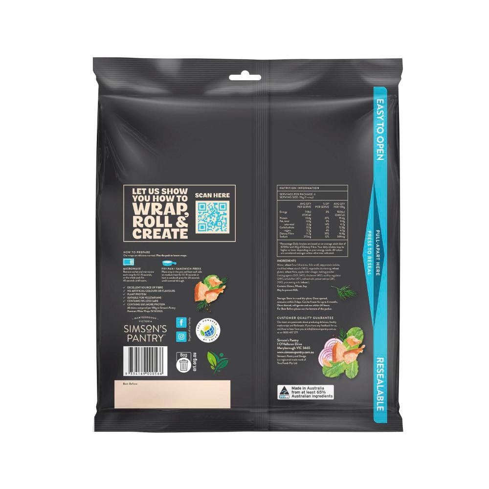 Simson's Pantry Low Carb High Protein + Fibre 6 Pack - 420g