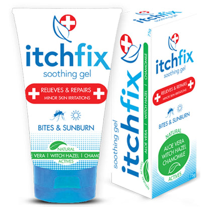 Itchfix Soothing Gel Twin Pack Aloe and Witch Hazel 2 x 75g