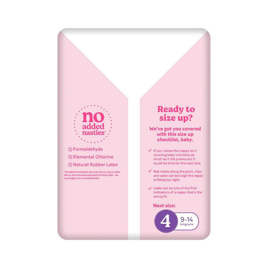 Huggies Ultra Dry Nappy Pants Girls Size 3 (6-12kg) - 36 pack