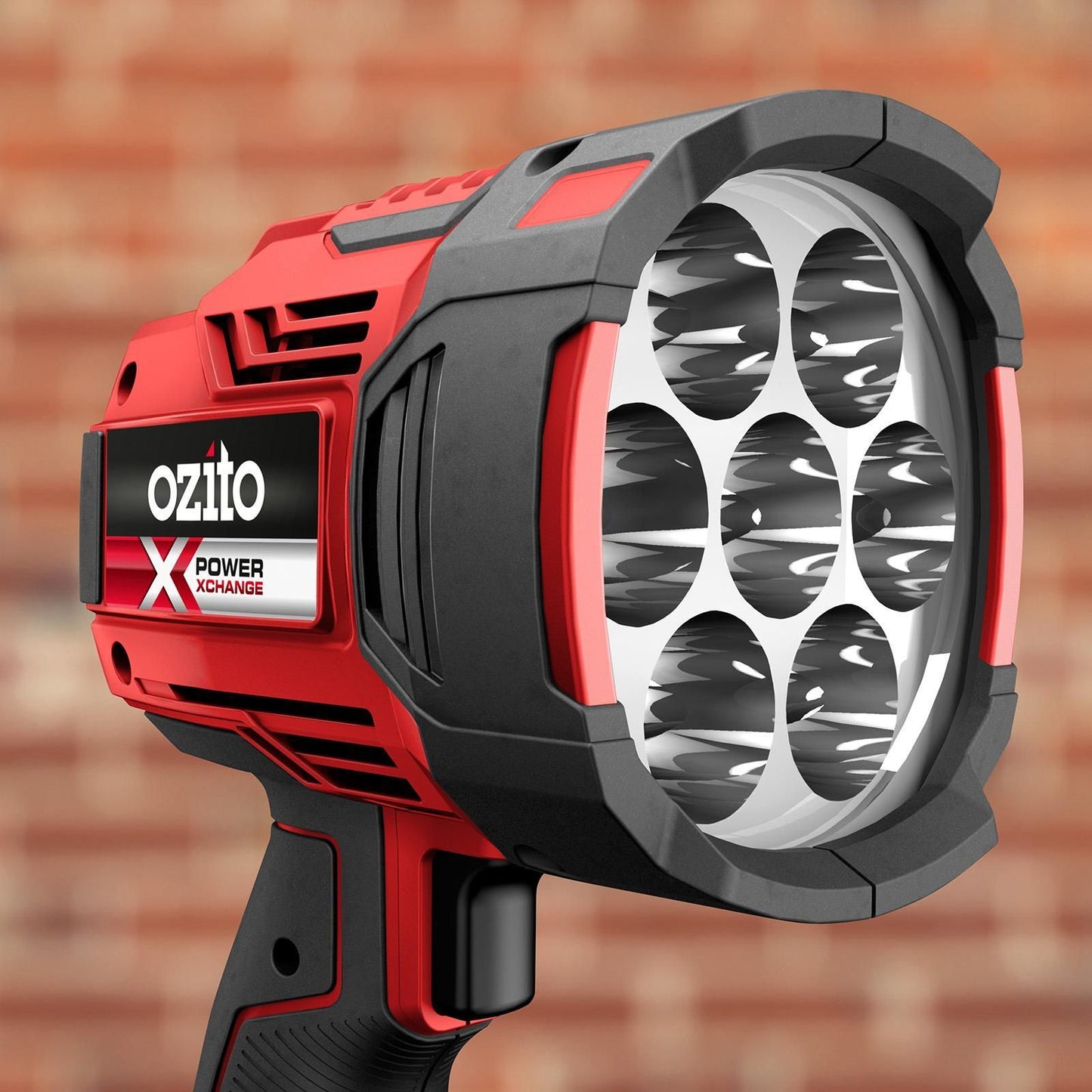 Ozito Cordless LED Spotlight - 246mm - 2500 Lumen