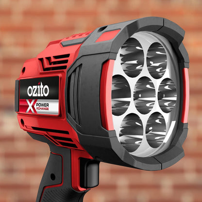 Ozito Cordless LED Spotlight - 246mm - 2500 Lumen