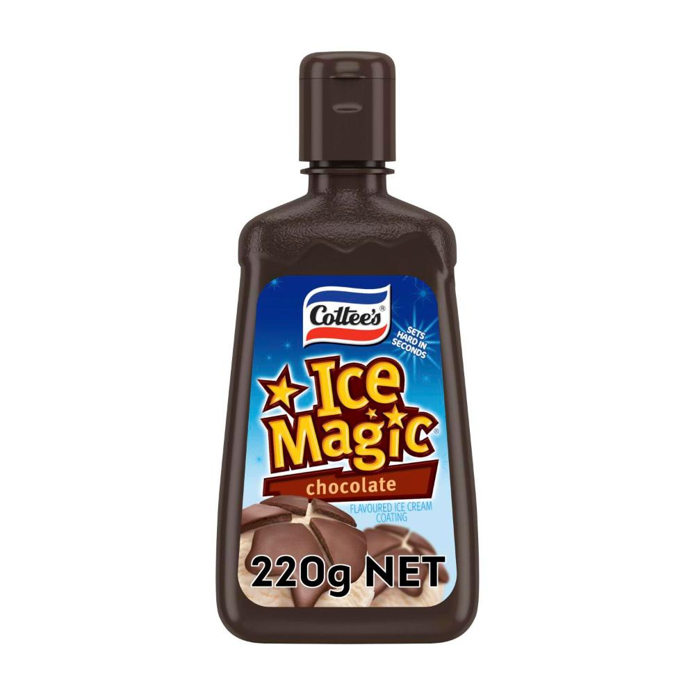 Cottees Ice Magic Chocolate Ice Cream Topping - 220g