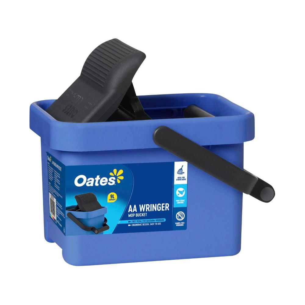 Oates All Australian Wringer Mop Bucket 9l - 1 each
