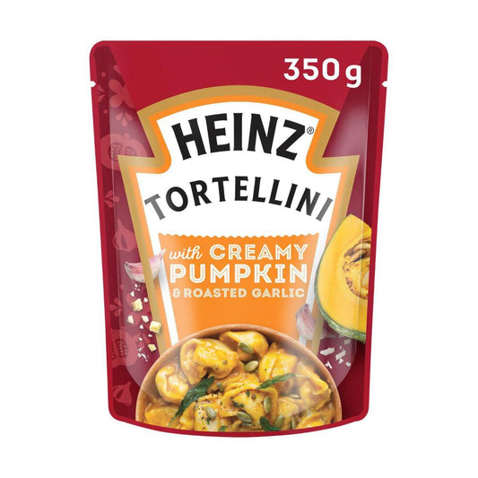 Heinz Tortellini Three Cheese Pasta Meal Creamy Pumpkin & Garlic - 350g