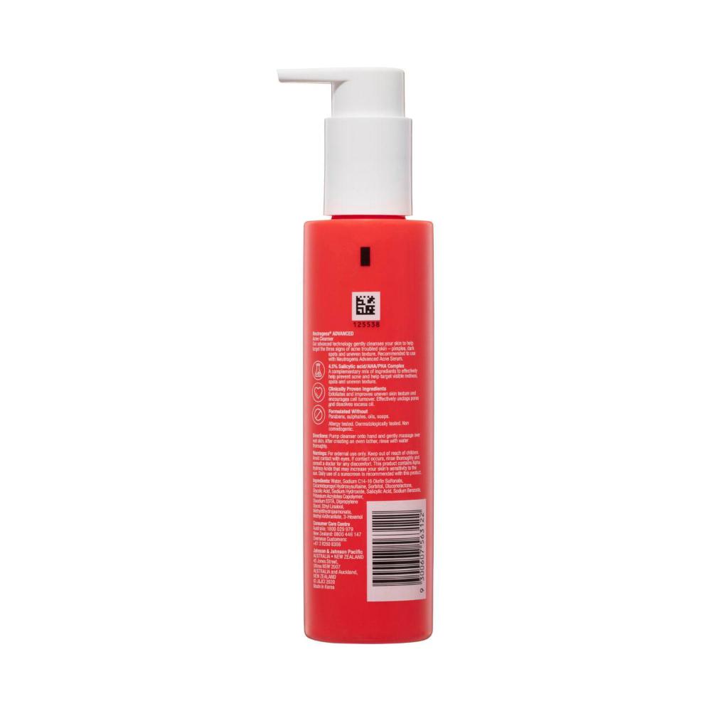 Neutrogena Advanced Acne eanser - 150mL