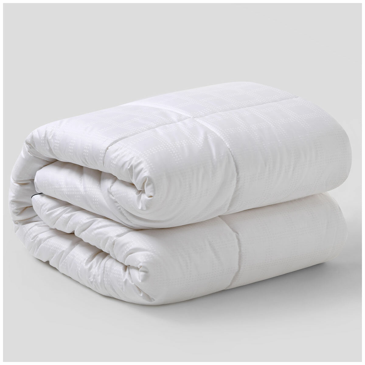 Onkaparinga All Seasons Wool Quilt King White Cotton Sateen Australian Wool