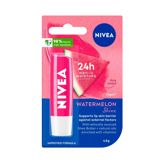 Nivea Lip Balm Watermelon Shine - 4.8g