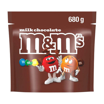 M&M'S Milk Chocolate Snack & Share Party Bag - 680g