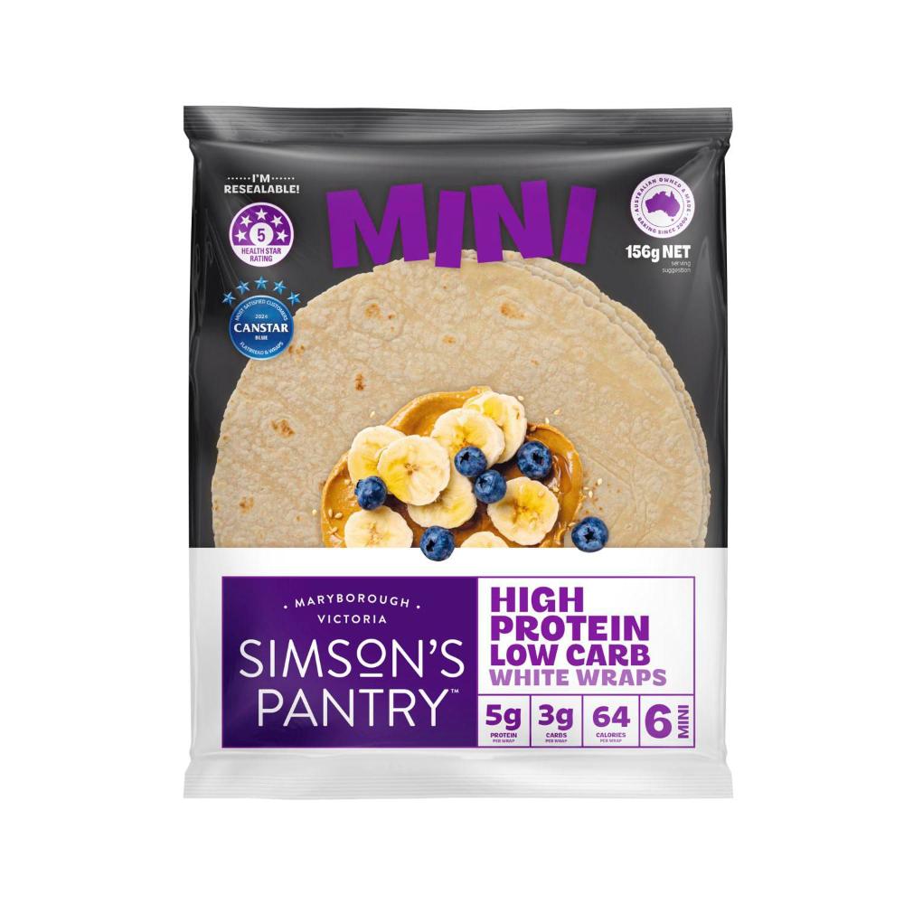 Simson's Pantry Low Carb Mini 6 Pack - 156g