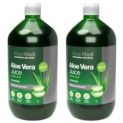 Aloe Vera Of Australia Inner Leaf Aloe Vera Juice Capacity 2 x 1L