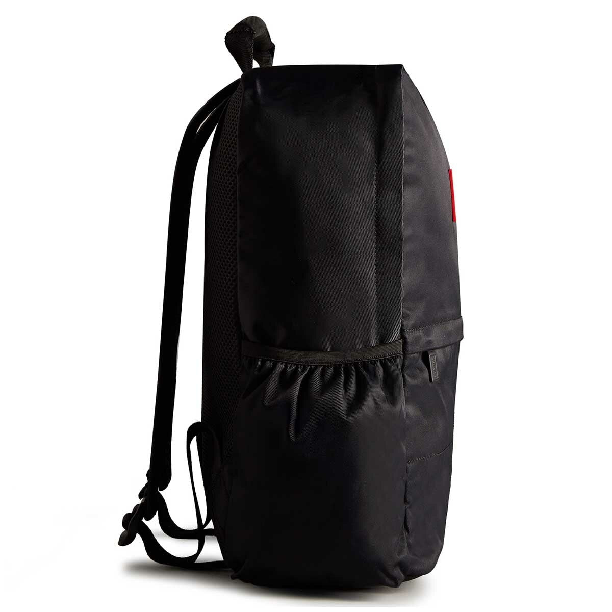 Hunter Water-Resistant Nylon Top Clip Backpack Black 16L