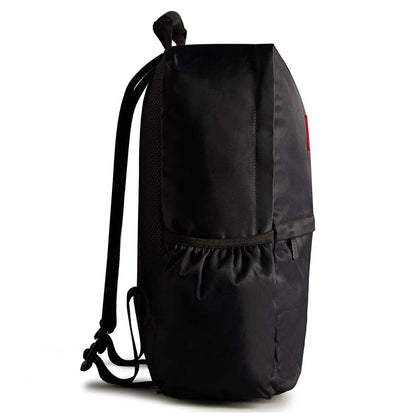 Hunter Water-Resistant Nylon Top Clip Backpack Black 16L