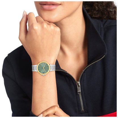Tommy Hilfiger Lori Women's Stainless Steel Watch 1782778 Green Dial