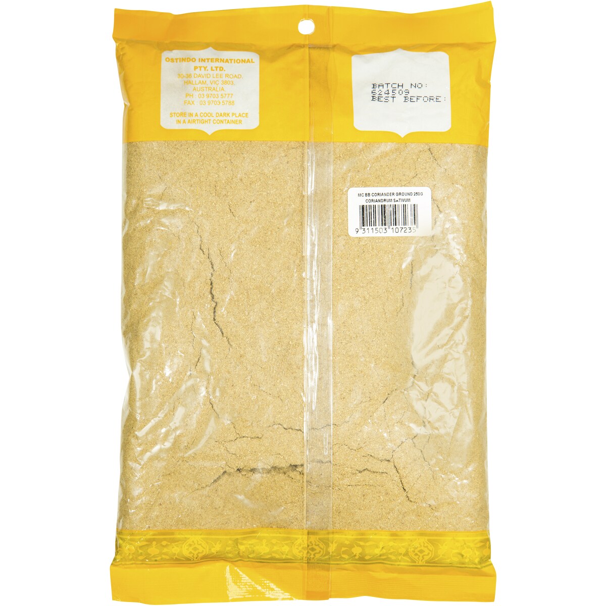 Maharajah's Choice Ground Coriander Spice 250g