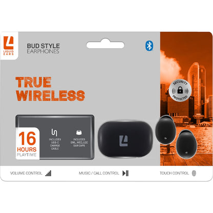 Liquid Ears True Wireless Bud Style Earphones Assorted Each