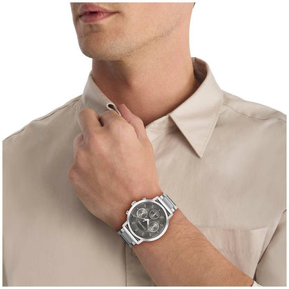 Calvin Klein Gauge Men's Watch 25200493 Grey Dial Quartz Stainless Steel