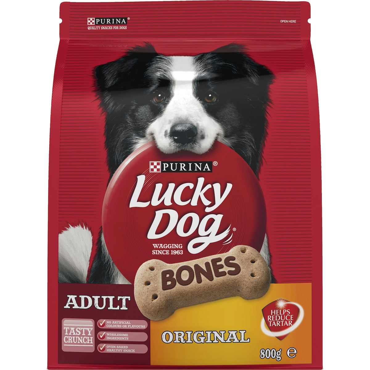 Lucky Dog Adult Bones Original Pet Treats 800g