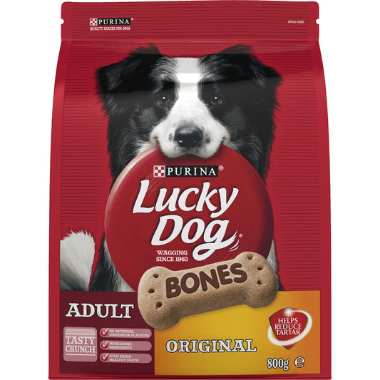 Lucky Dog Adult Bones Original Pet Treats 800g