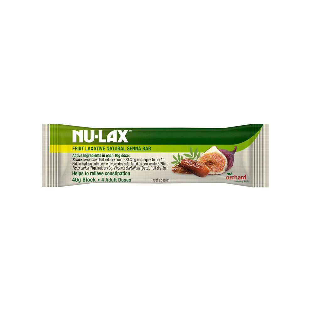 Nulax Laxative Fruit Bar - 40g