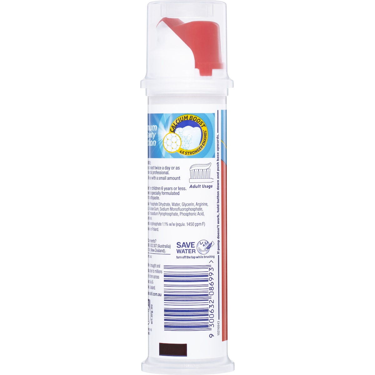 Colgate Toothpaste Maximum Cavity Protection Great Regular Pump 130g