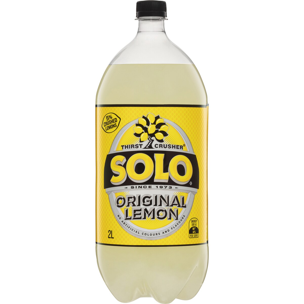 Solo Thirst Crusher Original Lemon Soft Drink Bottle 2L