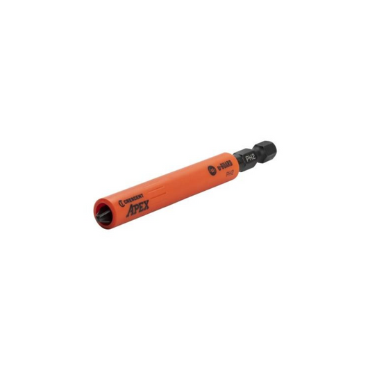 Crescent Apex #2 x 3-1/2" Covered Power Bits 2 Pack
