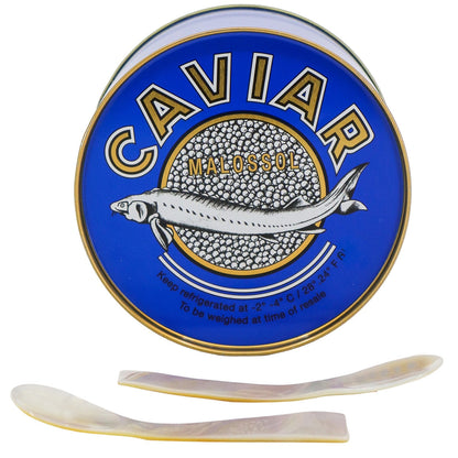 Black Pearl Oscietra Black Caviar Mother Tin Italy 500g