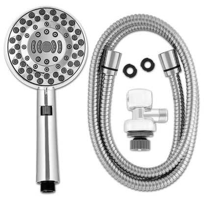 Waterpik Dual Powerpulse Handheld Shower Head 6-Spray Bliss Mist Hose 1.5m