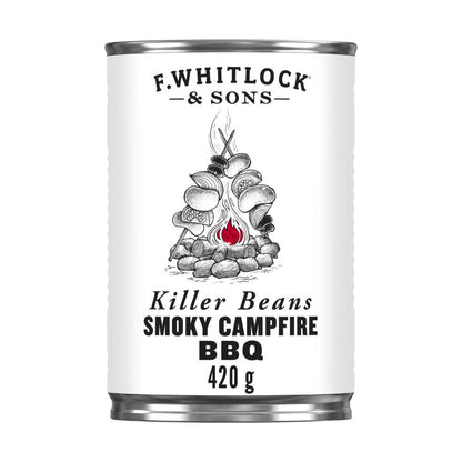 Whitlocks Baked Beans Smoky Campfire BBQ Sauce - 420g