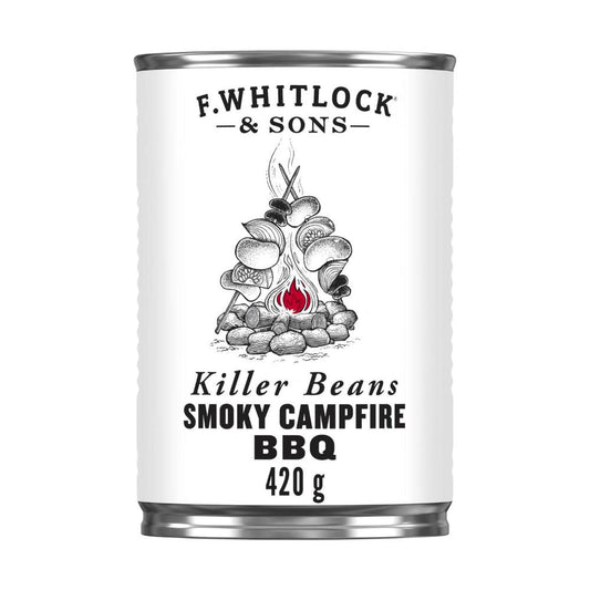 Whitlocks Baked Beans Smoky Campfire BBQ Sauce - 420g