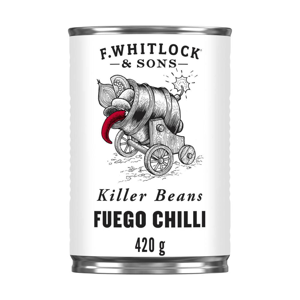 Whitlocks Baked Beans Fuego Chilli Sauce - 420g